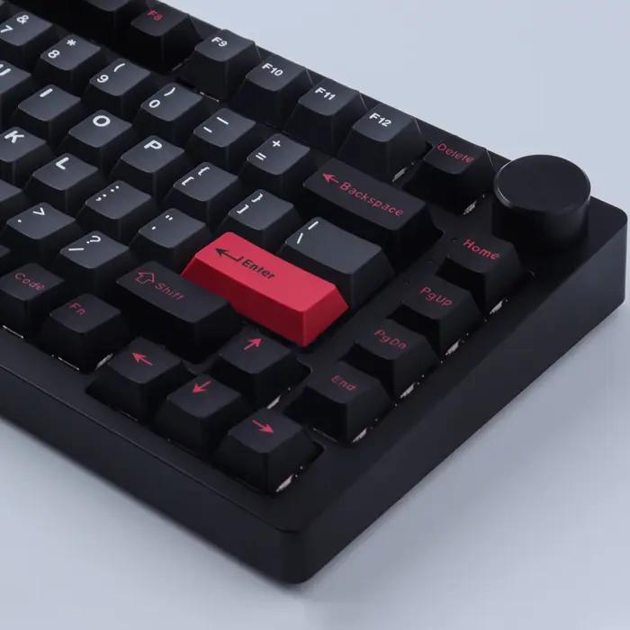 163 touches Double Shot GMK Evil Dolch Keycaps profil Cherry ABS clavier mécanique Keycap pour MX Switch ISO entrée 61/87/104/980