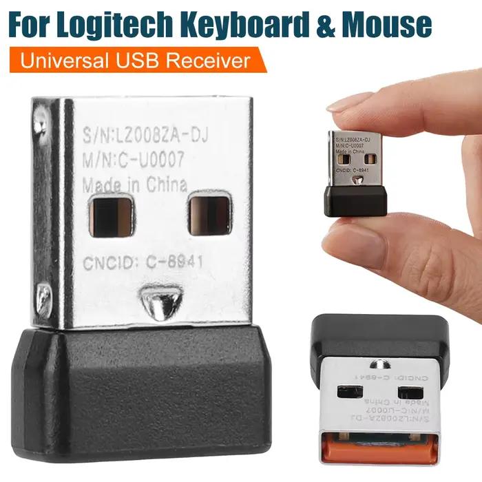 Adaptateur récepteur USB pour clavier et souris Logitech MK220 MK235 MK240 MK270 MK275 MK345 Nano MK260