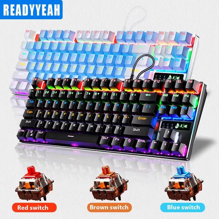 Clavier de jeu filaire à 87 touches