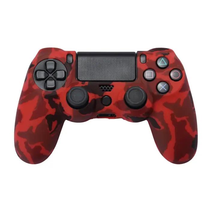 CamSolomon-Coque de protection en silicone souple pour manette Sony Playstation 4
