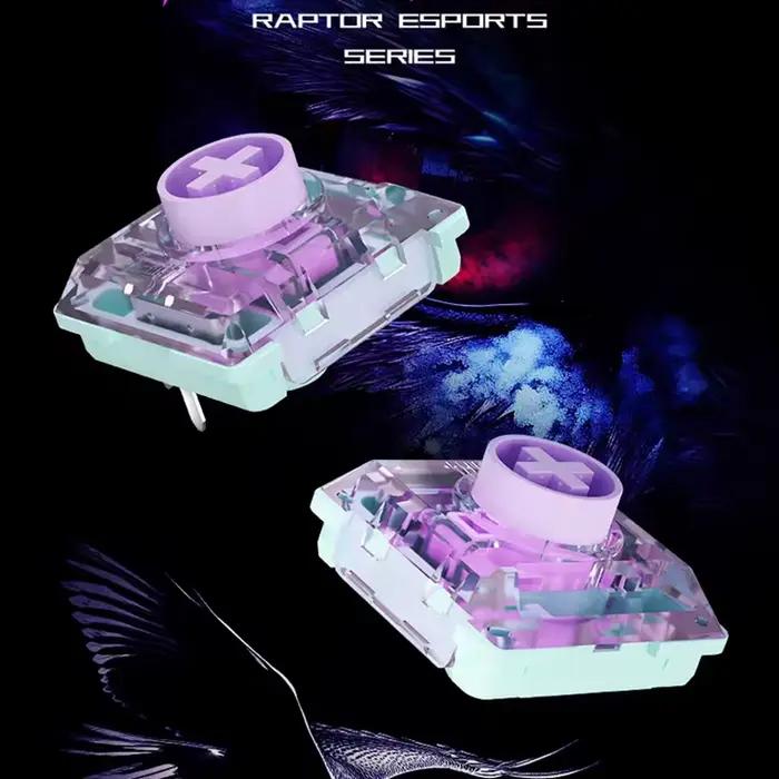 Kailh Saker Mini commutateur à profil bas 3 broches 37g Ultra-court voyage Total actionnement rapide clavier mécanique
