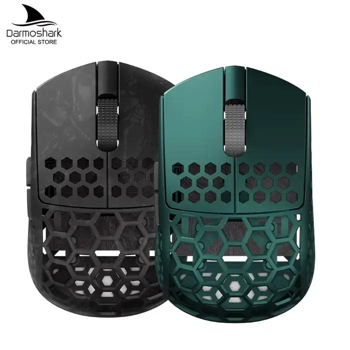Souris de jeu sans fil Darmoshark M5Air V2 en fibre de carbone forgée