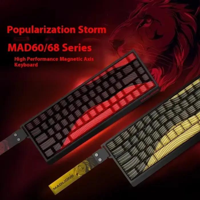 Clavier mécanique FGG Madlions Mad60 Mad68 avec interrupteurs magnétiques