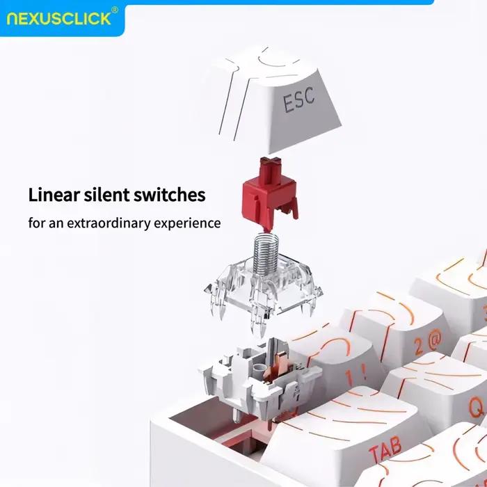 Clavier de jeu magnétique NexusClick à 61 touches