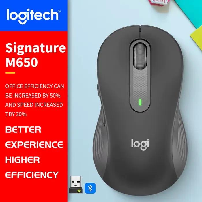 Souris de bureau filaire sans fil Logitech (M) Series pour ordinateurs portables