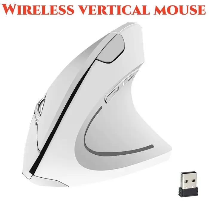 Souris verticale sans fil 3 DPI 2.4G
