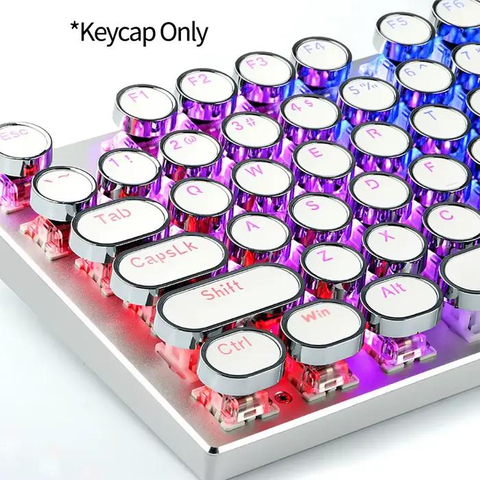 Capuchons de touches mécaniques ronds de remplacement