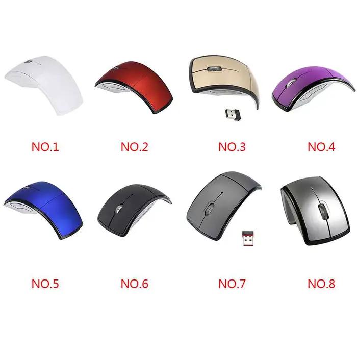 Souris pliante sans fil pour jeu