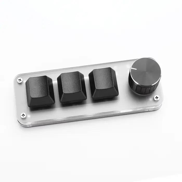 Clavier mécanique BT mini 3 touches 1 bouton/4 touches