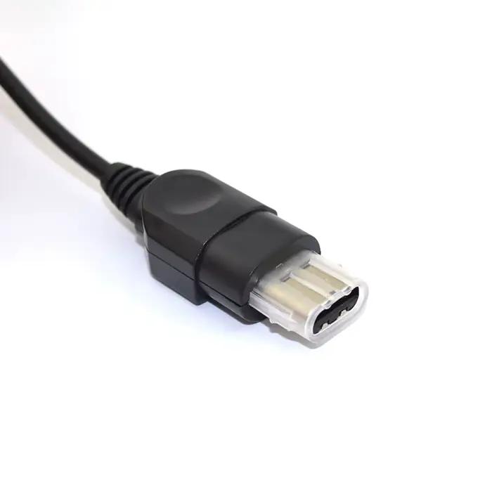 Câble d'extension détachable noir pour manette Xbox