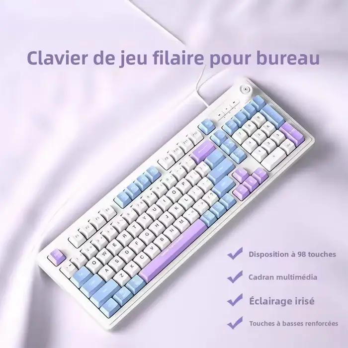 Clavier filaire à sensation mécanique