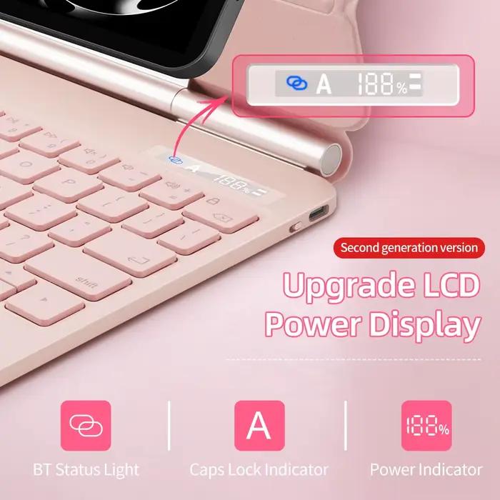 Clavier Magique pour iPad 11 M2 2024 M3 2025 Air 4 5 10.9 Étui