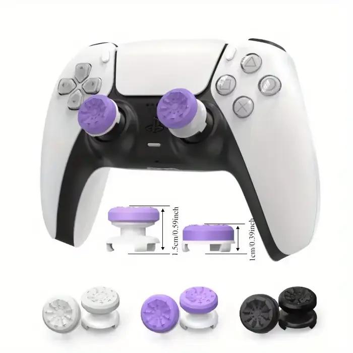 Manettes de jeu Galaxy Joystick High Rise Performance Freeks pour PS4 PS5 et 8BitDo Ultimate Controller Stick en Silicone Couleurs Bleu Clair Brun et Or Occasions Gaming Soirées Parties Amis Cadeaux Anniversaire Noël