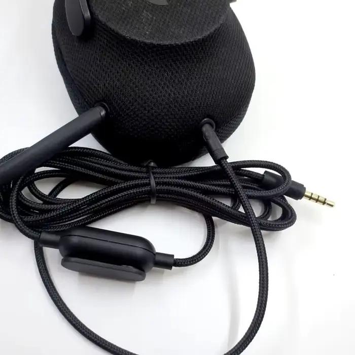 Câble de casque de jeu tissé