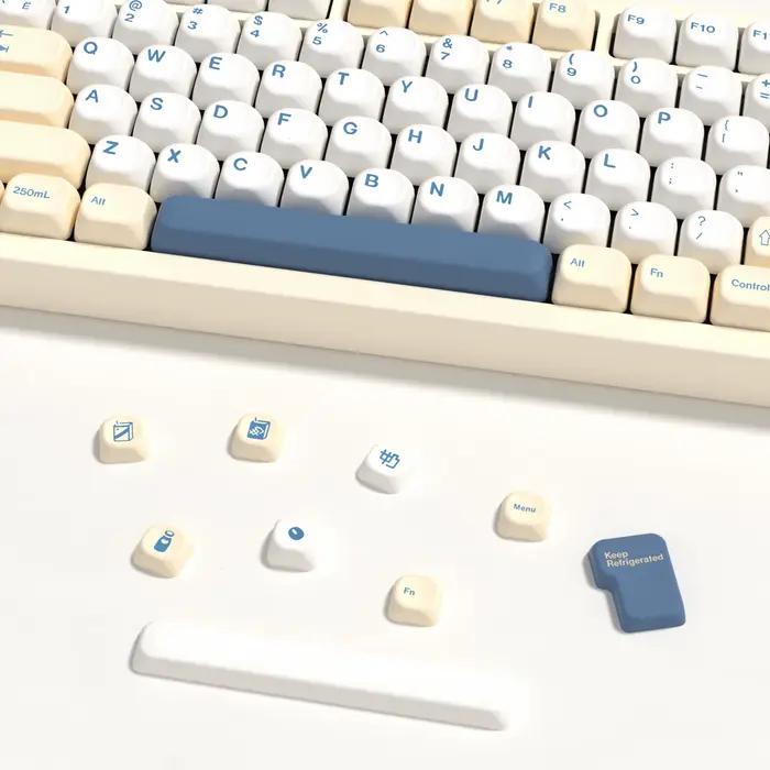 KBDiy-GBrosSoymilk Keycaps pour clavier de jeu mécanique