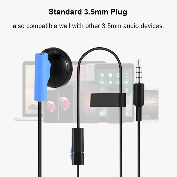 Pour ps4 casque de jeu 3.5mm écouteur de jeu