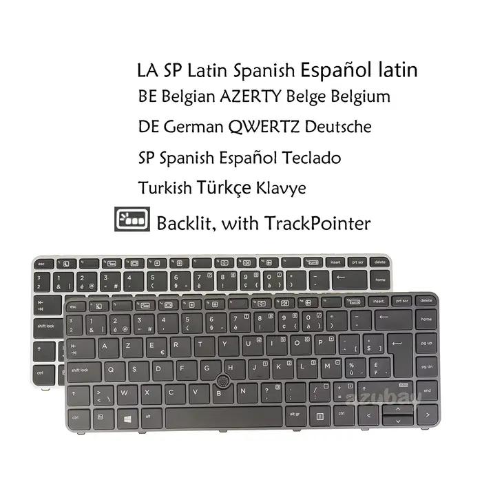 Clavier portable pour hp elitebook 745 g3 g4