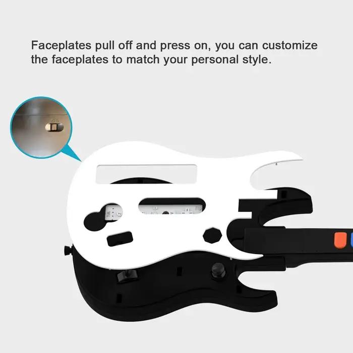 Manette de jeu pour Wii Guitar Hero et Rock Band (à l'exception