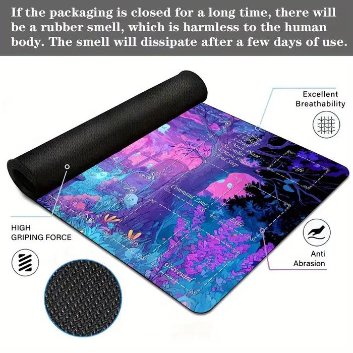 Tapis de jeu MTG style néon