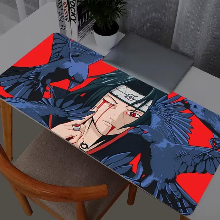 Naruto Itachi Uchiha tapis de souris Gamer PC ordinateur grand 900x400 XXL
