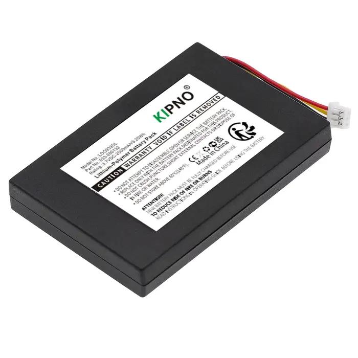 Batterie pour casque sans fil KIPNO 2500mAh Logitech 533-000132 G933 G533 G935 G635 G633