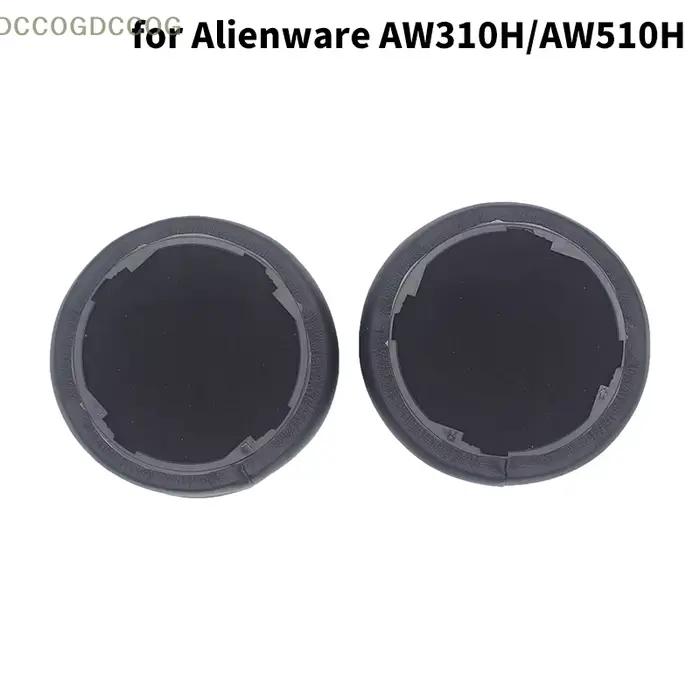 Oreillettes de remplacement pour Alienware AW310H/AW510H ; Housse d'oreille en éponge confortable et rafraîchissante pour casques d'écoute