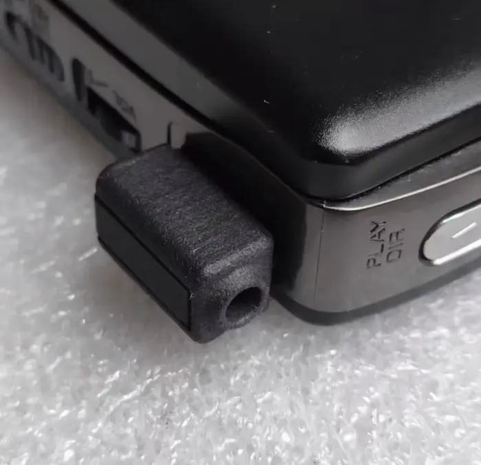 Adaptateur Jack 3, 5 mm Connecteur pour Casque pour Sony Cassette Walkman WM & EX