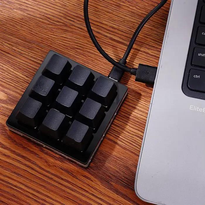 Bricolage personnalisé USB Mini clavier rvb Programmable Macro