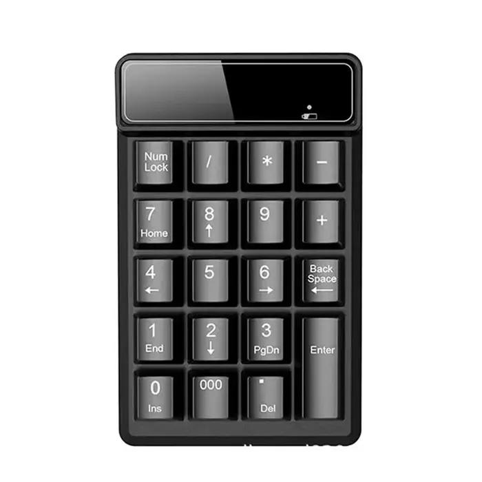 Nouveauté 2.4G clavier numérique sans fil sensation mécanique 19 touches pavé