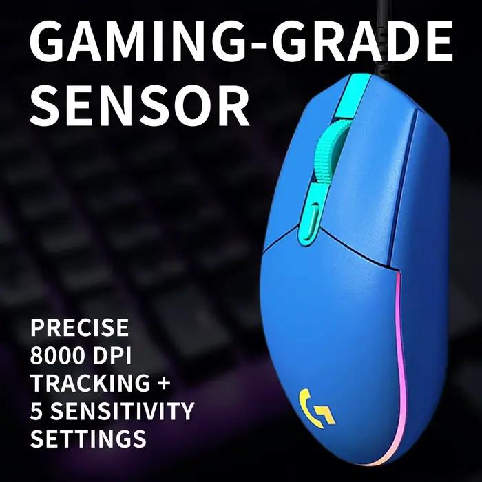 Souris de jeu Logitech G203 pour PC, PS4, Xbox, configuration de jeu