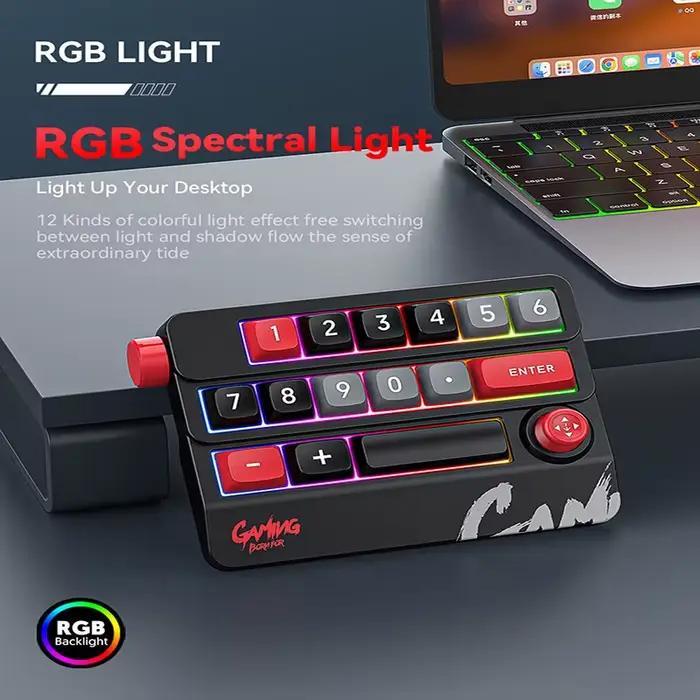 Clavier mécanique à Joystick Portable