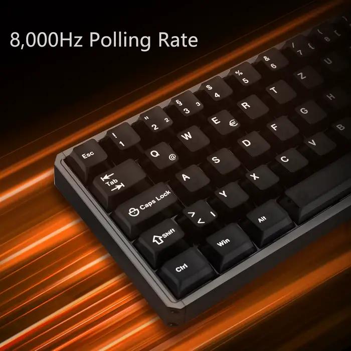 Akko MOD68 HE clavier ISO UK/DE/FR disposition 65% commutateur magnétique déclencheur rapide 0.005mm 8K ARGB