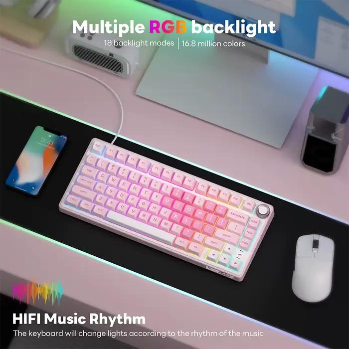 Clavier mécanique anglais RK Royal Kludge R75