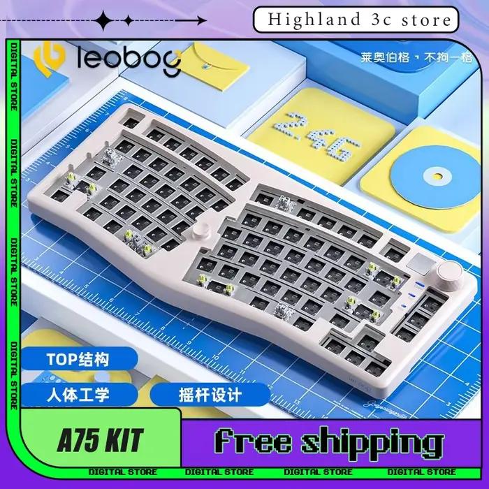Leobog Alice A75 kit clavier mécanique 3 modes