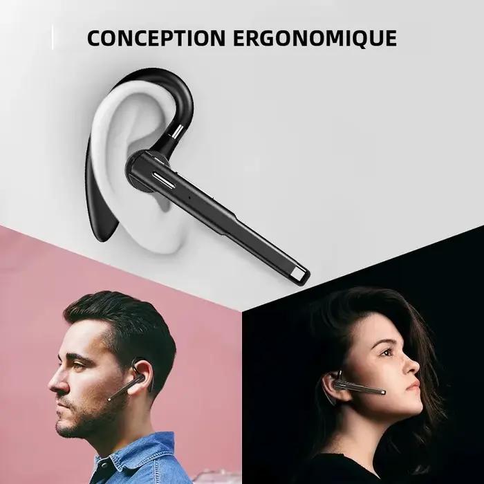 Casque sans fil avec Microphone Bluetooth Fone De Ouvido Audifonos Con Microfono Auriculares Inalambicos
