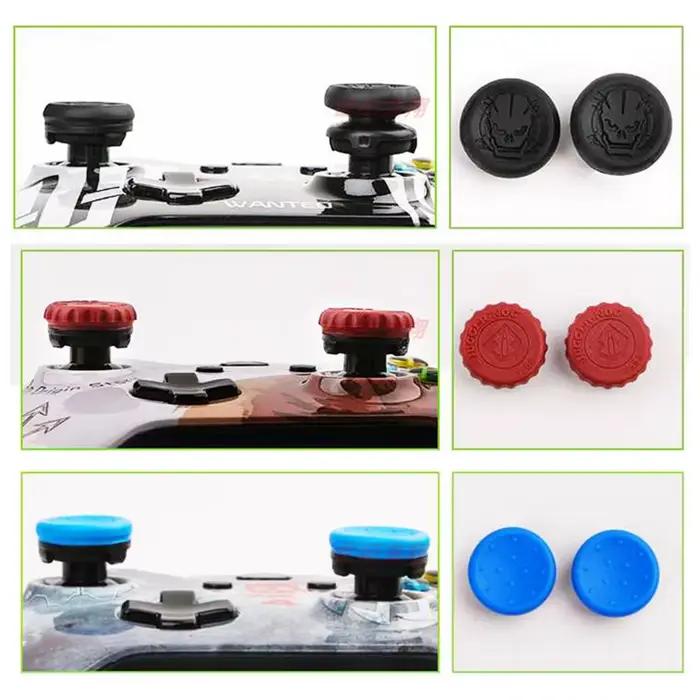 Capuchons d'extension de poignée coordonnants pour manette de jeu PS5