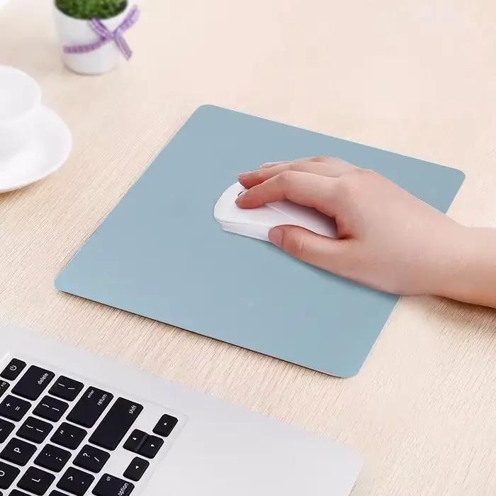 Tapis de souris en cuir pour bureau et ordinateur portable confortable et élégant pour joueur et professionnel occasiون speciales