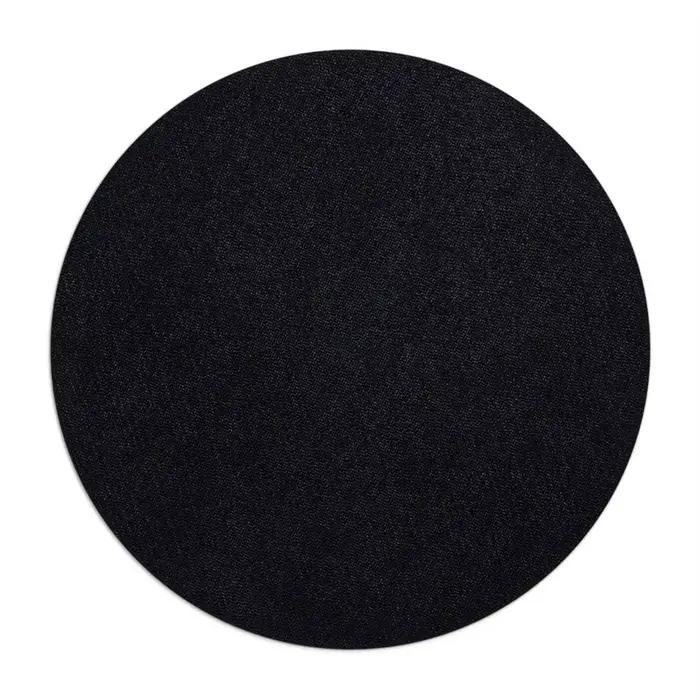 Tapis de souris botanique foncé, fleurs sauvages, fougères, rond ou rectangulaire, inspiré de Morris, Art Floral, accessoire de bureau Cottagecore