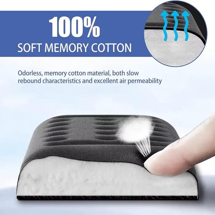 Besegad souris clavier repose-poignet ergonomique mousse à mémoire de forme tapis