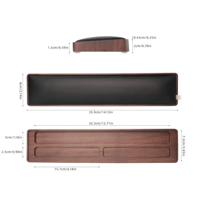 Repose-poignet ergonomique pour clavier en bois – Bois naturel