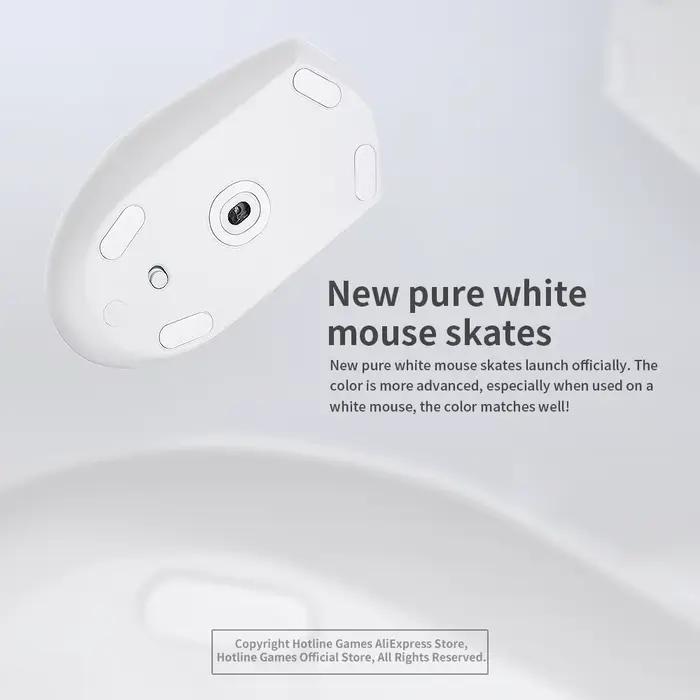 2 ensembles de patins de souris Hotline Games 3.0 Plus à bords arrondis et courbes