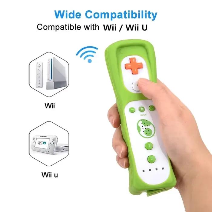 Volant 2 en 1 vers télécommande Wii manette de jeu sans fil pour contrôleur de jeux de course Wii Kart Nintendo Joystick Joypad