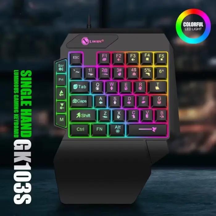 Clavier de jeu mécanique à une main à 35 touches