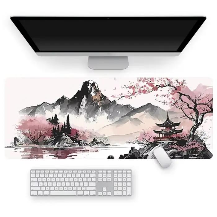 Tapis de souris gaming silicium avec raccourcis clavier étendu pour joueurs et professionnels, occasion spéciale pour gamer et développeur