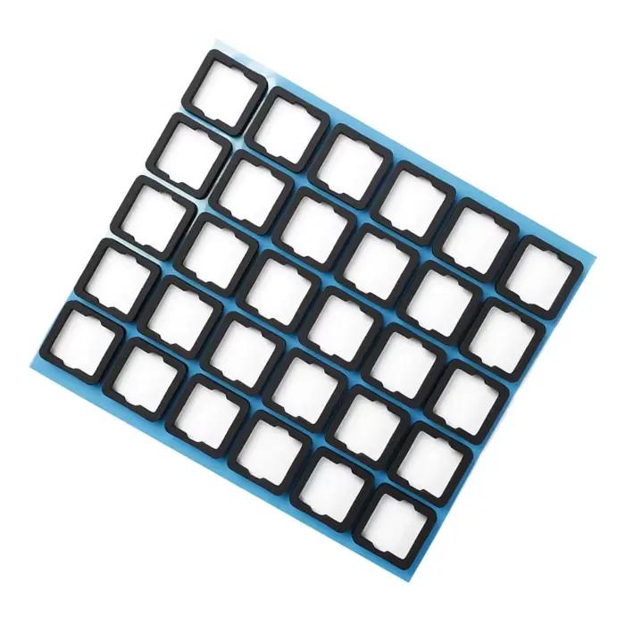 Amortisseurs sonores pour interrupteurs clavier