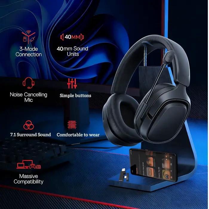 Le casque de jeu GT808 est