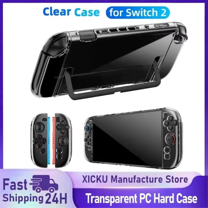 Étui rigide Transparent pour NS Switch 2