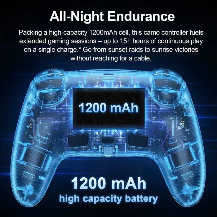 Manette de jeu sans fil RGB pour Playstation 5