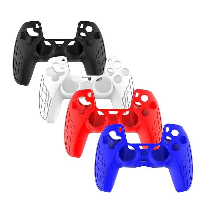 Étui de protection en silicone souple pour manette PS5