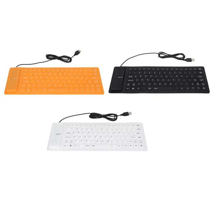 Clavier en Silicone, clavier enroulable